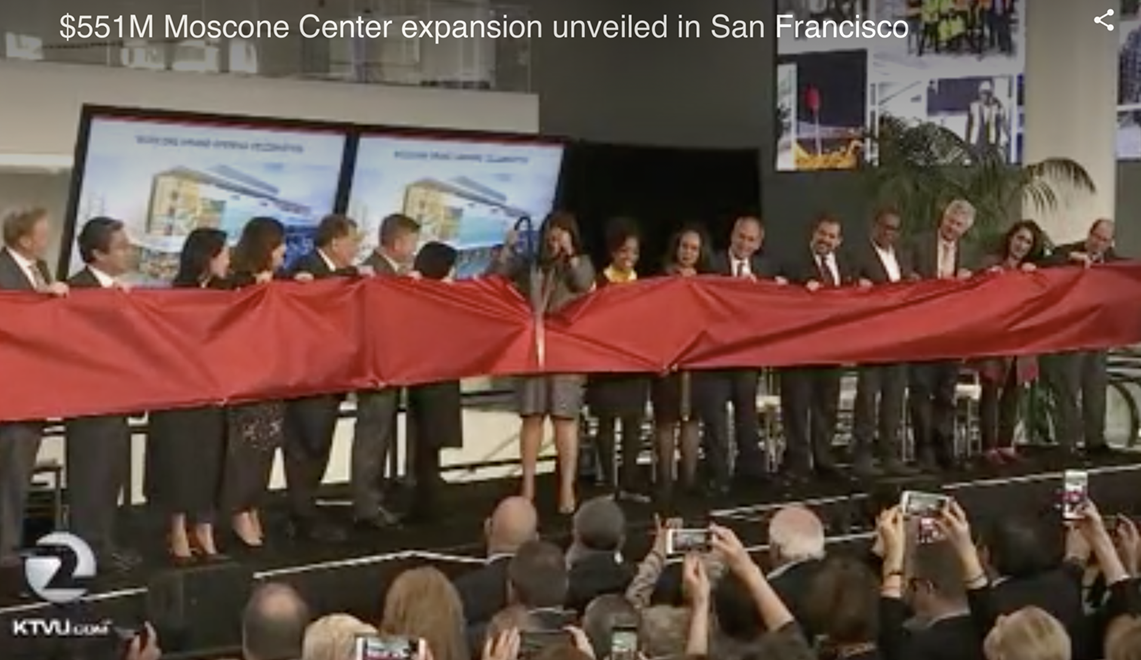 $551M Moscone Center Expansion unveiled in San Francisco