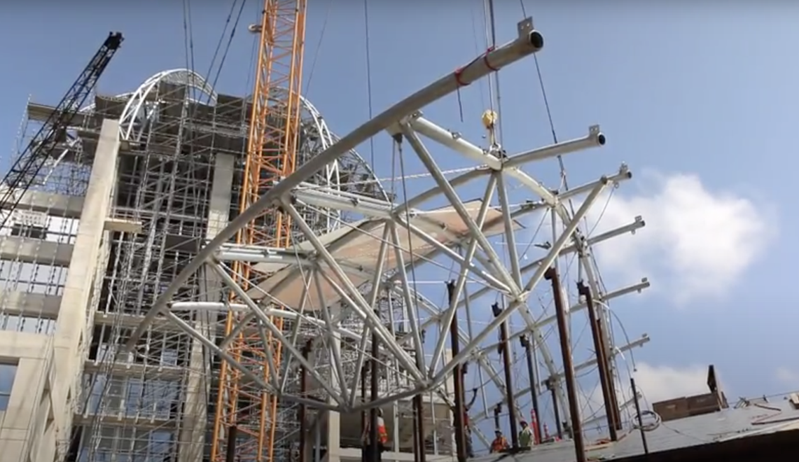 $185 Million Iconic San Diego Central Library Nears Construction Completion