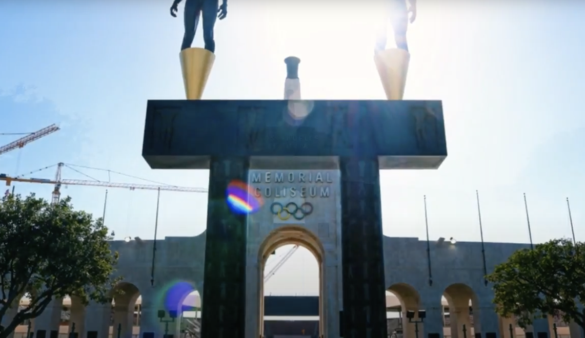 Renovation of the Los Angeles Coliseum