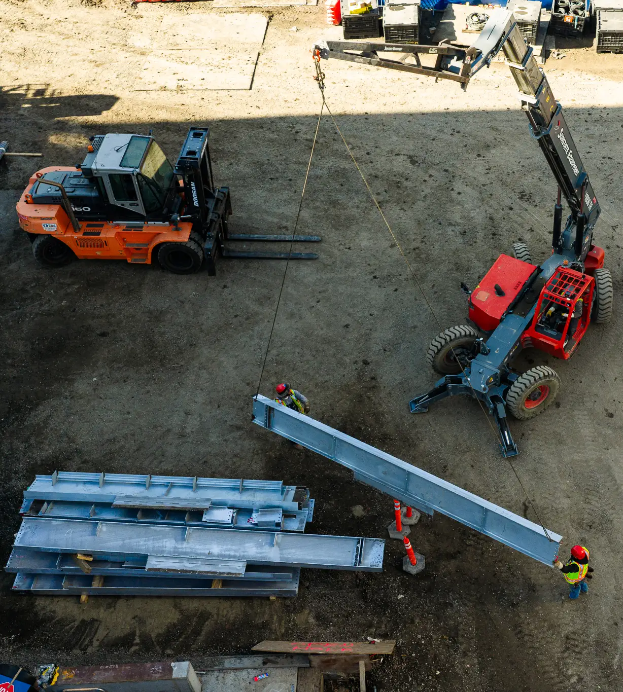 Data Center Steel Fabrication & Erection