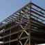 Steel beam construction building
