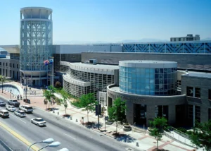 outside view of Salt Palace Convention Center